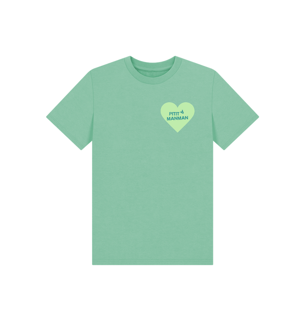 Peppermint Printed Kids T-Shirt Front
