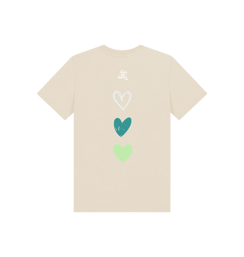 Oat Printed Kids T-Shirt Back